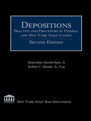 cover image of Depositions